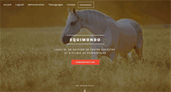 Desktop Screenshot of equimondo.fr